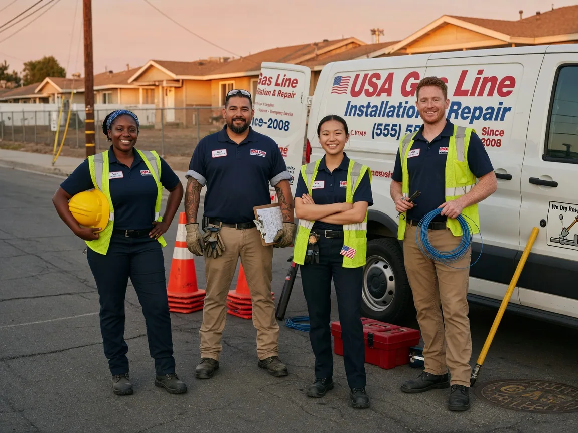 Gas Line Installation company in Tynan, TX